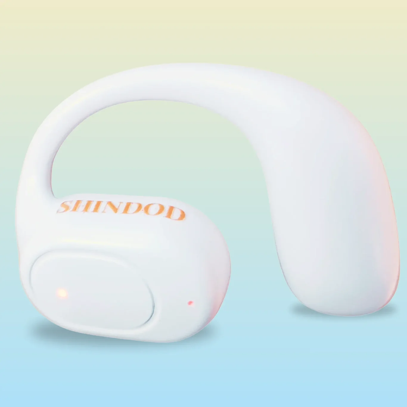 SHINDOD XK54 weiß – Leichter Außenohr‑Kopfhörer mit flachem Design