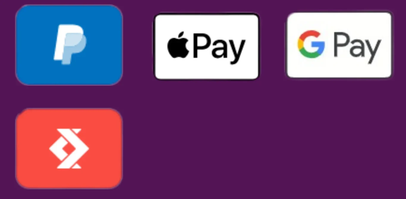 Zahlungsmethoden bei SHINDOD: PayPal, Google Pay, Apple Pay, Satispay